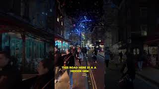 Hidden GEM London Night Walk Through St Christophers Place Londontours Londonwalks londonbynight [upl. by Mckenna]