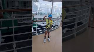 Zipline over Central Park New York🔥baseball youtubeshorts reels vacation fun cruise symphony [upl. by Abate]