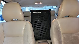 Soundboks 3  Bass Test In The Car [upl. by Oloap588]