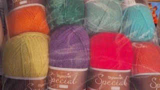 Yarn haul from Wool Warehouse 🧶 [upl. by Honora]