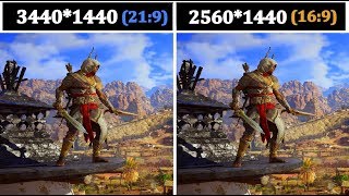 34401440P vs 25601440P  Tested 13 Games [upl. by Dahraf63]