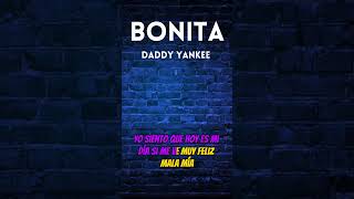 Daddy Yankee  Bonita  Karaoke [upl. by Harvey]