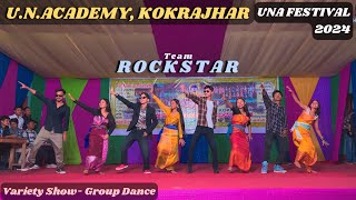 Rockstar dance group unafestival2024 unacademy unak [upl. by Alia]