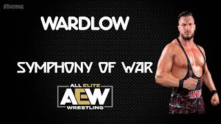 AEW  Wardlow 30 Minutes Entrance Theme Song  quotSymphony of Warquot [upl. by Floeter]