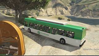 GTA 5 Bus Drive Simulator Andoride Game [upl. by Llehsam]