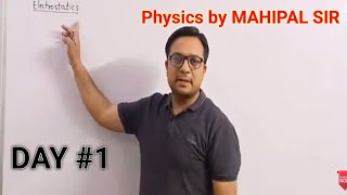 Basic concept of Electric charge  Physics by Mahipal Sir [upl. by Leahicm616]