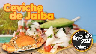 Como hacer CEVICHE de JAIBA Facil y Rapido🚀 Receta de RESTAURANTE con Salsa Roja 791│Ingrediente 791 [upl. by Courtland]