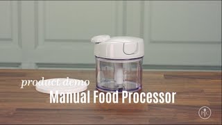 Manual Food Processor  Pampered Chef [upl. by Leamhsi]