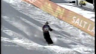 Hannah Hardaway  2002 Olympic Moguls Final [upl. by Sadnak]