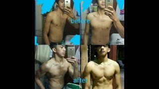 3 months body transformation  calisthenicsstreet workout [upl. by Sivar]