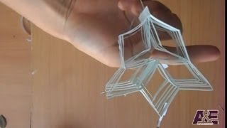 How To Make A Lucky Star Kirigami Paper Caft [upl. by Araht]