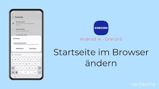 Startseite im Browser ändern Samsung Internet [upl. by Benyamin]