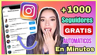 Como ganar SEGUIDORES REALES y LIKES en Instagram 2024 ✅Fácil y Rápido 1000 Diarios 🔥 [upl. by Nohsauq]