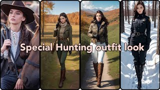 latest women hunting outfits ideas Best outfits for huntingSpecial winter hunting lookbook [upl. by Assiralc946]