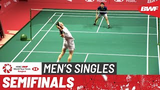 HSBC BWF World Tour Finals 2022  Viktor Axelsen DEN vs Kodai Naraoka JPN  SF [upl. by Airec]