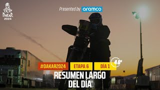 Etapa 6 Película presentado por Aramco  Dakar2024 [upl. by Adnorehs248]