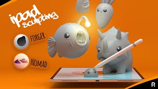 เรียนปั้น 3D ใน Ipad Forger Nomad [upl. by Courtney]