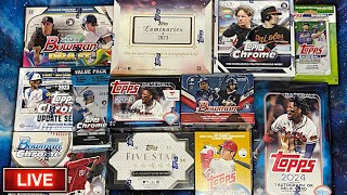 OPENING The BEST NEW BASEBALL CARDS LIVE [upl. by Abigael]