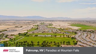 Paradiso at Mountain Falls in Pahrump NV [upl. by Nelleus]