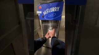 Guy mixes his own McFlurry 😂🍦 🎥 Collab [upl. by Gans447]