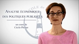 Analyse économique des politiques publiques  Cécile Philippe [upl. by Pesvoh]