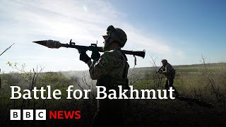 Russia and Ukraines fight for the last streets of Bakhmut  BBC News [upl. by Lazes]