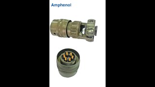 Amphenol connector with cable assembly [upl. by Almire]