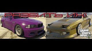 GTA 5 Разбиваем BMW M3 E46 Pandem Rocket Bunny и Mazda Fc3 BN SPORTS [upl. by Enelrahc]