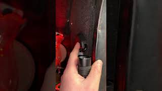 3 point seat belt install in a 1965 F100 hot rod ratrod Noreen  quick overview [upl. by Enyrb306]