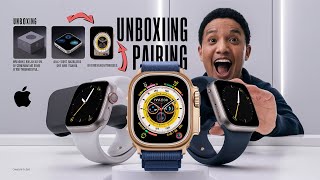 Unboxing  How to connect amp Pairing apple watch smart watch  smart tech insider [upl. by Sesmar]