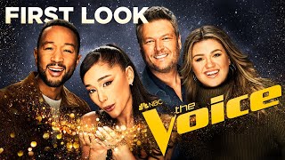 The Voice Season 21 First Look  Ariana Grande is here [upl. by Menis]