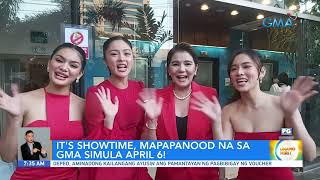 It’s Showtime mapapanood na rin sa GMA simula April 6  Unang Hirit [upl. by Ahsatniuq]