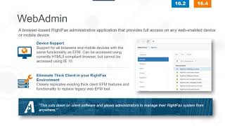 RightFax WebAdmin [upl. by Laux605]