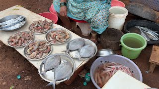 श्रीवर्धन फिश मार्केट  SHRIVARDHAN FISH MARKET RAIGARH MAHARASHTRA [upl. by Leunamesoj]