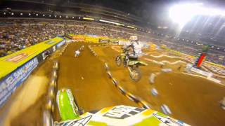 GoPro HD Indianapolis Race Monster Energy Supercross [upl. by Delacourt501]