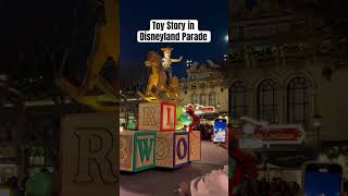 Toy Story  Disneyland Parade woody buzz jessie [upl. by Paddy]