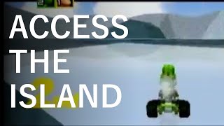 Mario Kart 64  Access the Sherbet Island Glitch [upl. by Sproul]