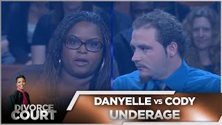 Divorce Court  Danyelle vs Cody Underage  Season 14 Episode 128 [upl. by Maclean608]