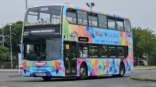 Stagecoach Bus Skegness 12030 Milly Arriving At Skegness Interchange [upl. by Ahens992]