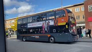 Enviro 400mmc 7502 Bus Route 73 Heartlands Hospital 🏥 [upl. by Clemente]