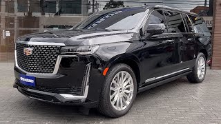 ESSE É O CARRO DO PRESIDENTE NOVA CADILLAC ESCALADE COM MOTOR C8 DE CAMARO CONHECENDO EM DETALHES [upl. by Ealasaid]