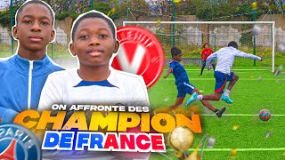 ON AFFRONTE LES CHAMPIONS DE FRANCE U13 [upl. by Shiroma]