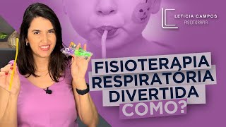 Recursos lúdicos para fisioterapia respiratória pediátrica [upl. by Adnohser699]