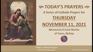 RosaryPrayersGospel  Todays Catholic Prayers  Thursday November 11 2021 [upl. by Eram]