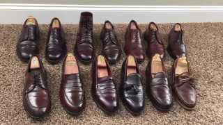 Burgundy or 8 Shell Cordovan shoe and boot comparison [upl. by Yahsan]