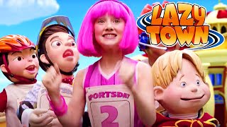 Lazy Town  Sports Day Compilation [upl. by Kirkpatrick]