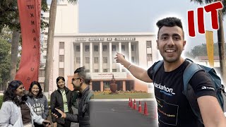 Visiting IIT Kharagpur Freshers Hostel amp Spicy Questions [upl. by Indyc697]