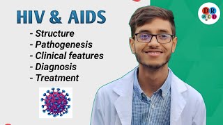 HIV amp AIDS  Microbiology bangla lecture  Dr Med [upl. by Irap]