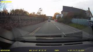 Driving in Sheffield around Meadowhall [upl. by Isdnil436]