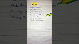 Mirror  Lil Wayne ft Bruno Mars songlyrics mirror shorts [upl. by Altheta]